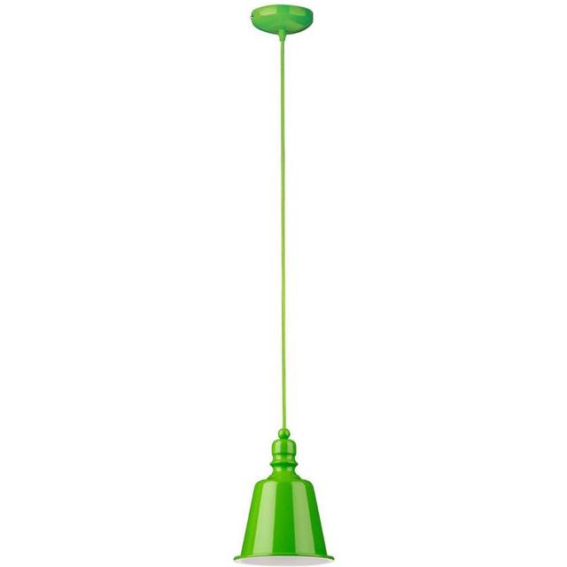 Lime Green Pagoda Pendant Light - Premier Housewares