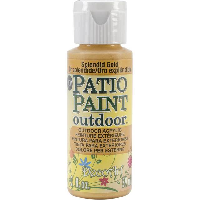 Splendid Gold Patio Paint