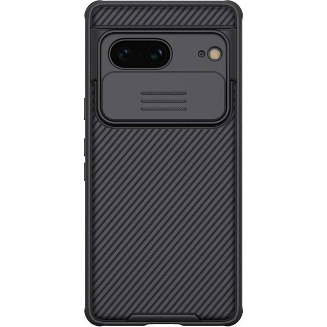 För Google Pixel 7 8 Pro Fodral Nillkin CamShield Pro Kameraskydd Skjutskydd Linsskyddsfodral För Google Pixel 7A 6A Google Pixel 7 Pro svart