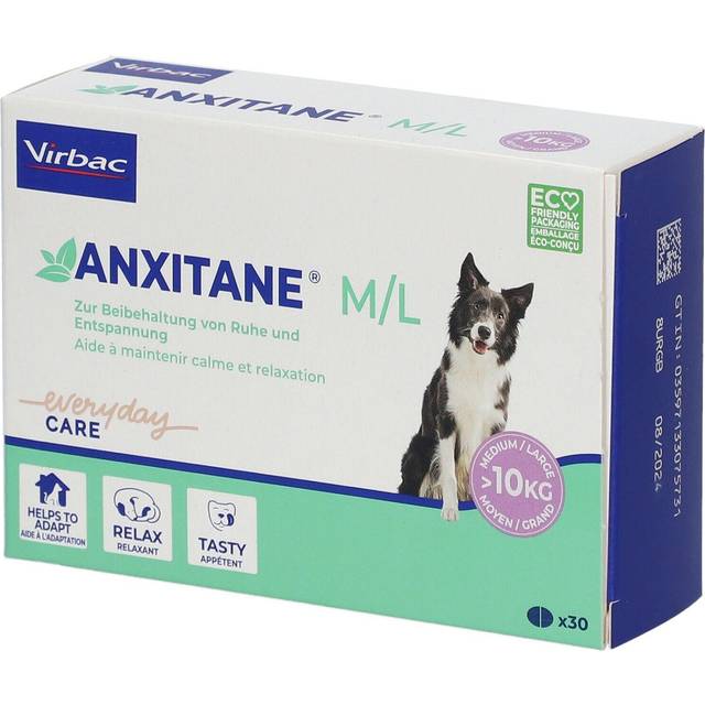 Virbac ANXITANE för hundar - M/L: 30 tabletter