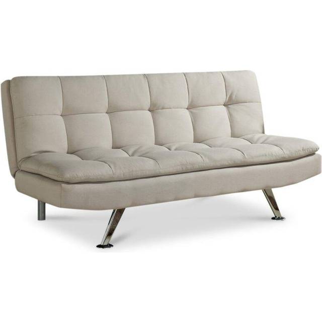 Home Detail Kingston Cream Fabric Sofa Bed, Cream