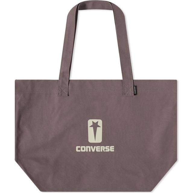 Rick Owens DRKSHDW Gray Converse Edition Logo Tote - 34 Dust - UNI