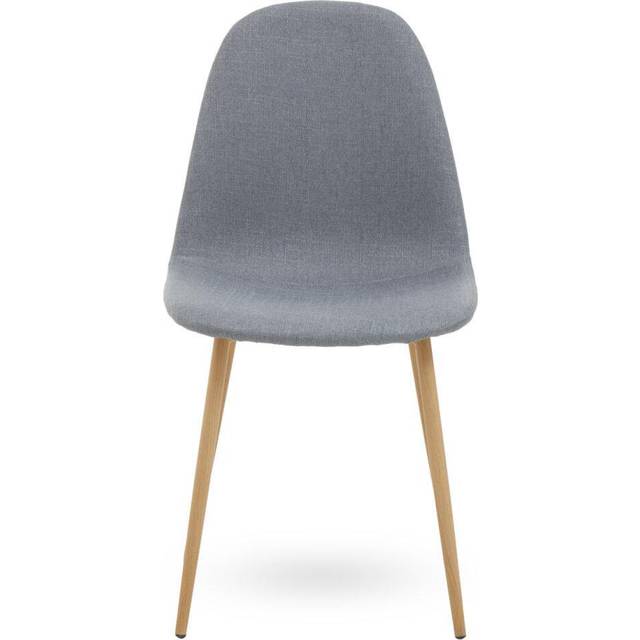 Premier Housewares - Interiors By Premier Modern Design Dining Chair With Ashwood Effect Legs, Comfortable Modern Dining Chair, Versatile Modern Chair