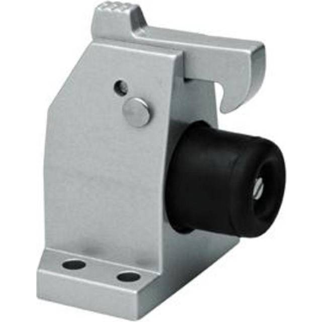 Türfeststeller 3871 0000, 22 LM silber lack.Bodenmontage DENI