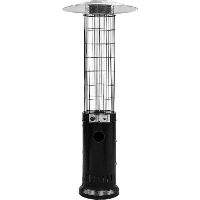 Freestanding Gas Patio Heater 13kW for Commercial & Domestic Use, Black - DG124