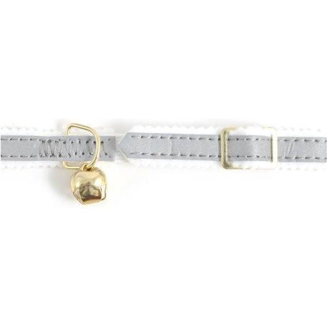 Cat Collar Ancol Reflective Safety Buckle Grey