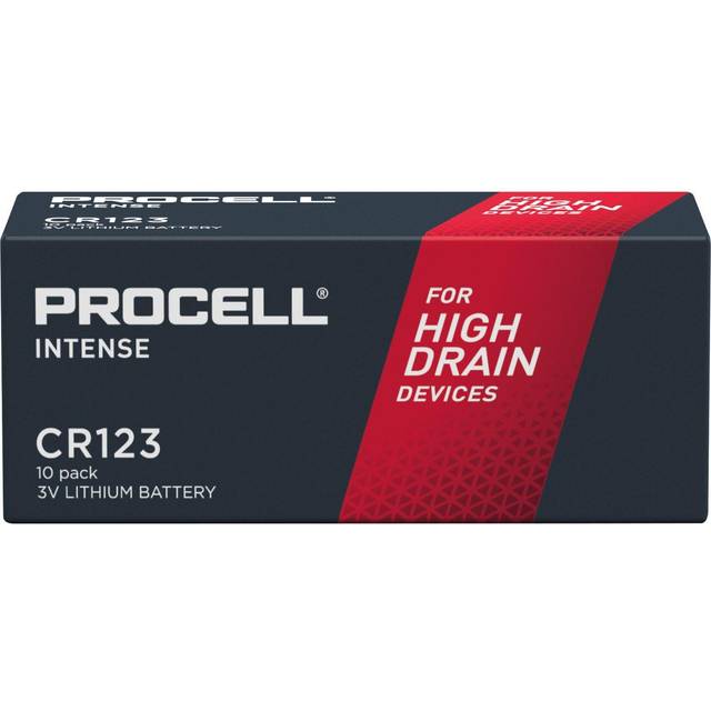 Duracell Procell CR123A Lithium batteri | 10-pack