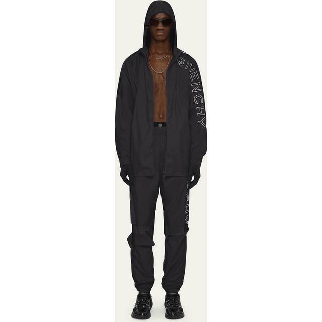 Givenchy, Sport, Herr, M, Nylon, Svart Sportjacka i Nylon - black (M)