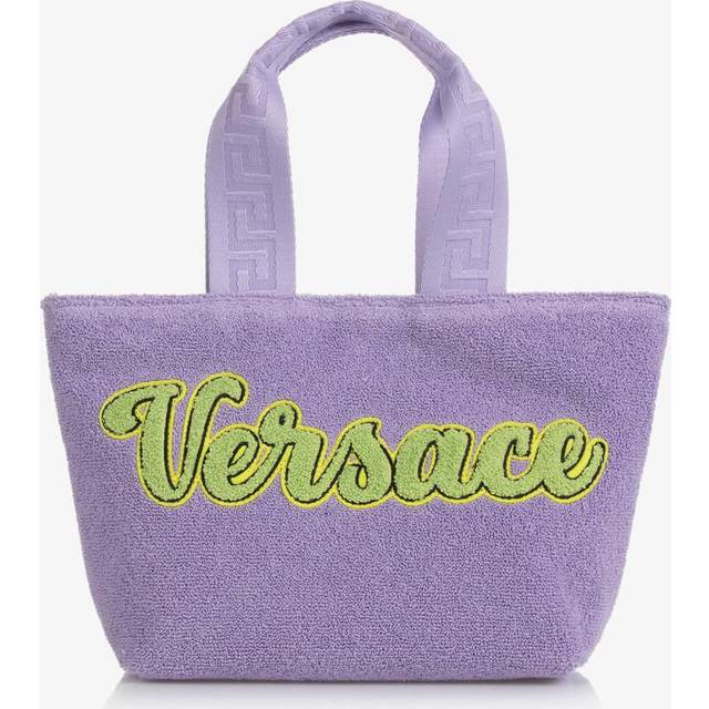 Versace Kids Purple Towel Tote - 2L710 Baby Violet+Ac - UNI