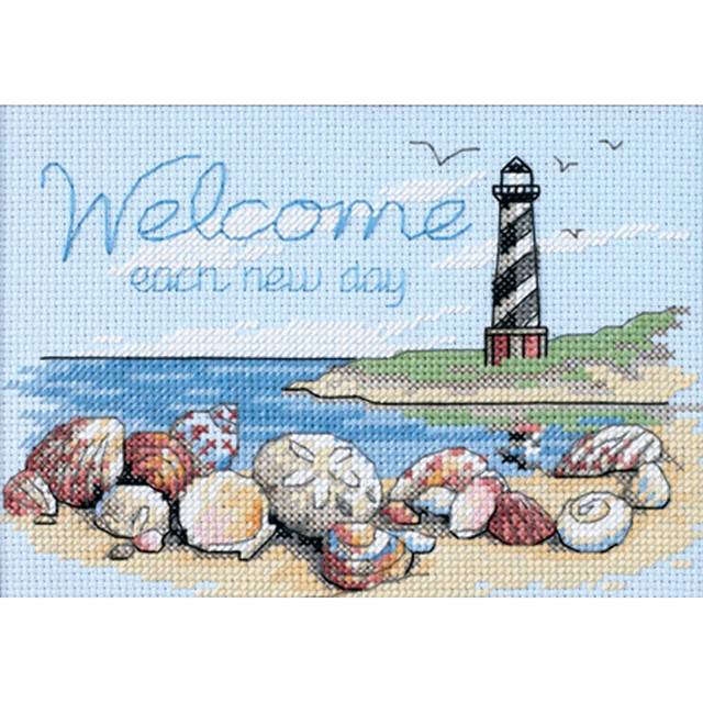 D65032 - Dimensions Counted X Stitch - Mini - Welcome Each New Day