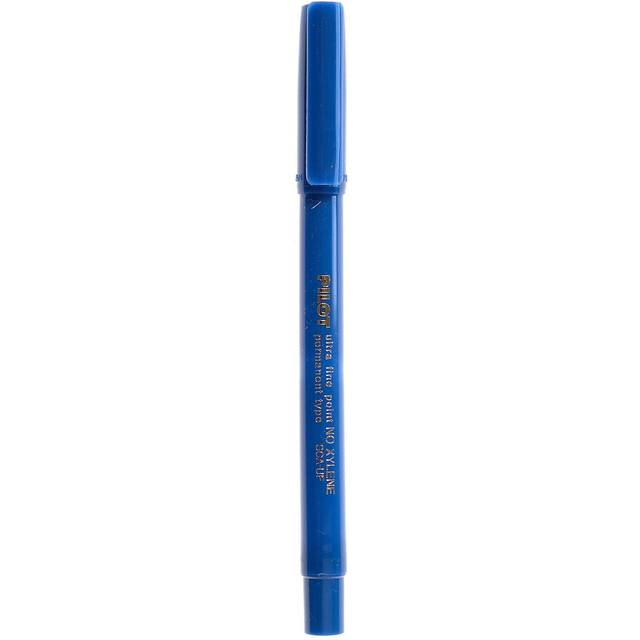 Pilot Extra Fine Point Permanent Markers  Blue Ink  12-Pack (44103)
