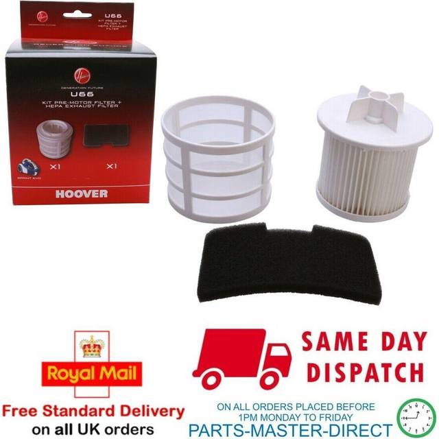 Hoover 35601328 U66 Sprint Filter Kit, Plastic, Mixed