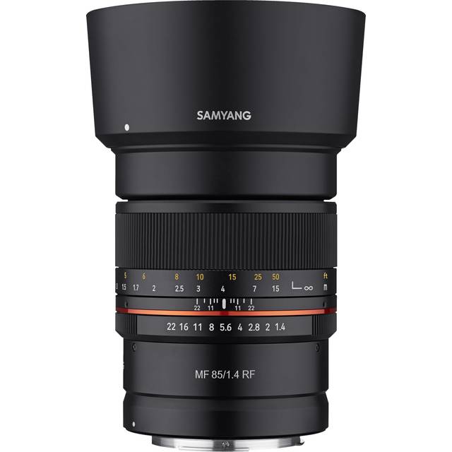 Samyang 85 mm F1,4 väderförseglad höghastighetstelepoto lins för Canon R spegelfria kameror