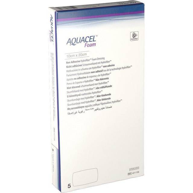 Skumförband Aquacel Foam - 10x20cm - 5 st