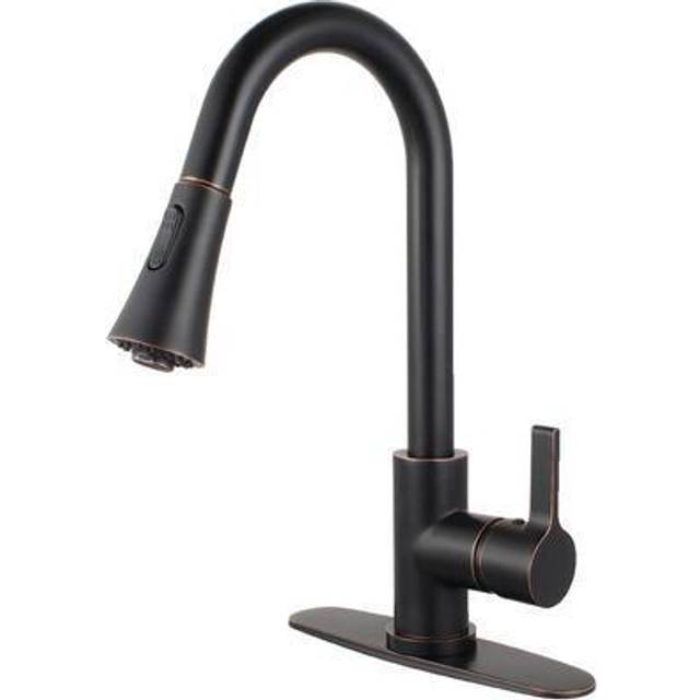 Gourmetier LS8726CTL Continental SingleHandle PullDown Kitchen Faucet  Naples Bronze
