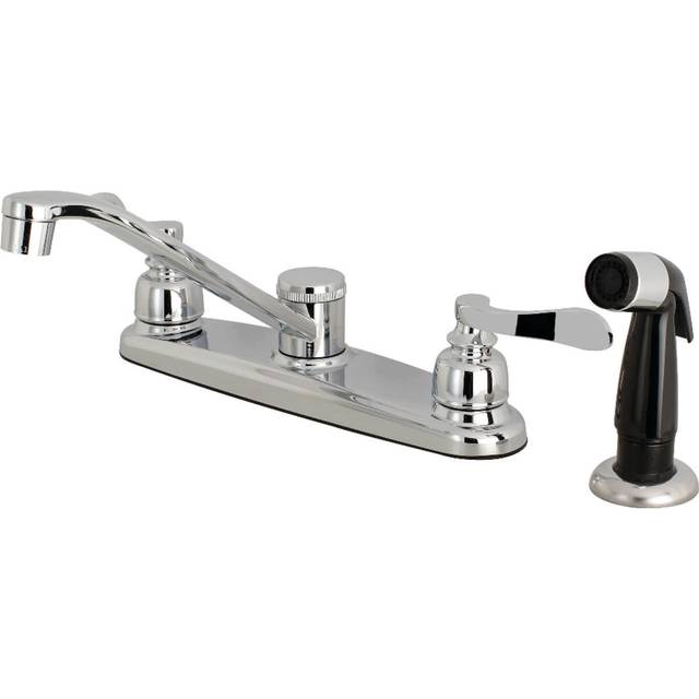 Kingston Brass FB112NFL NuWave French 8-Inch Centerset Kitchen Faucet