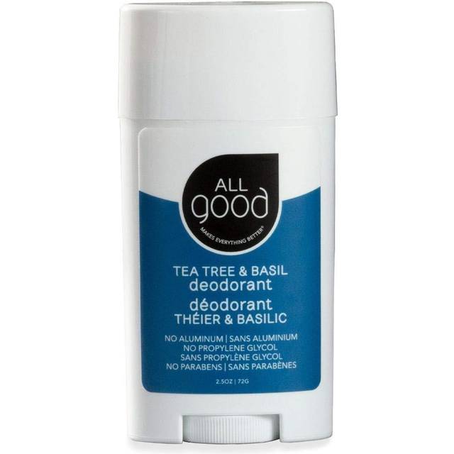 All Good Deodorant Aluminum Free - Tea Tree & Basil 2.5 oz