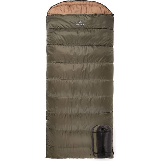 TETON Celsius Regular  0 Degree Sleeping Bag  All Weather Bag for Adults and Kids Camping Made Easy and Warm Compression Sack Included