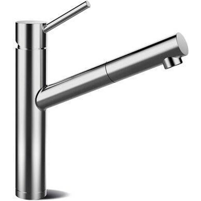 Schock Single Lever Monobloc Tap - Stainless Steel (17.9cm)