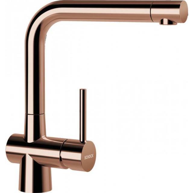 Laios High-Pressure Single-Lever Mixer Tap - Copper (18.5cm)