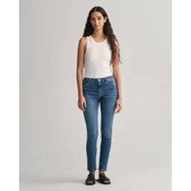 Gant Nella Skinny Fit Indigo Travel Jeans - Blue