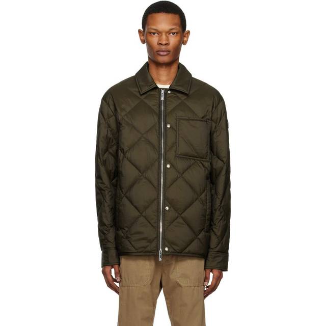 Moncler Khaki Alphard Down Jacket - 828 MILITARY - 6