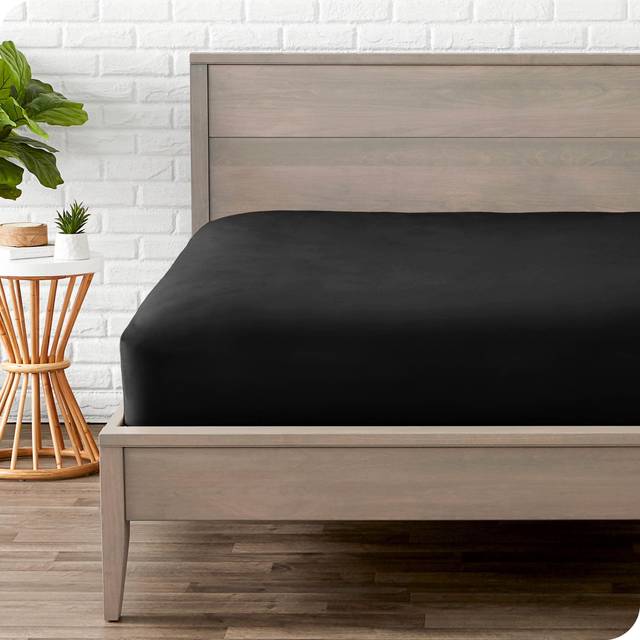 Fitted Bottom Sheet Twin Size - Premium 1800 Microfiber - Ultra-Soft Hotel Luxury - Deep Pocket - Durable and Long Lasting - Twin Fitted Sheet (Twin