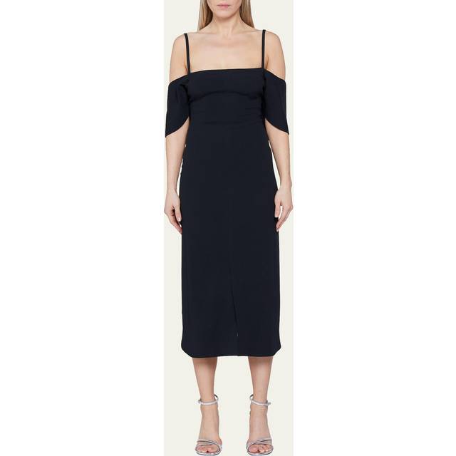 Victoria Beckham 'Bandeau' Midi Dress - Black   - 8 UK