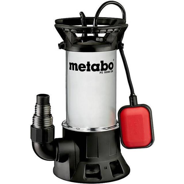 Metabo PS18000SN Stainless Steel Submersible Dirty Water Pump 240v