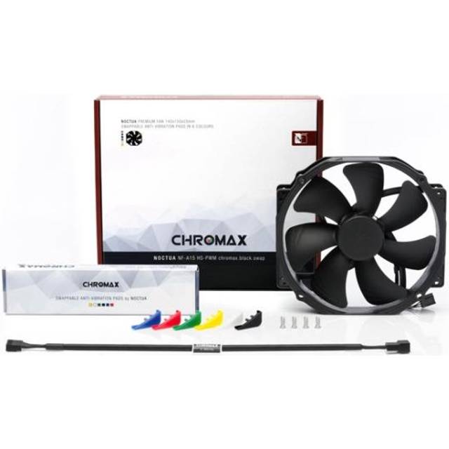 $$ Noctua NF-A15HS | 12V | 140x150x25mm | 4-pin | axial | PWM | Chromax Black