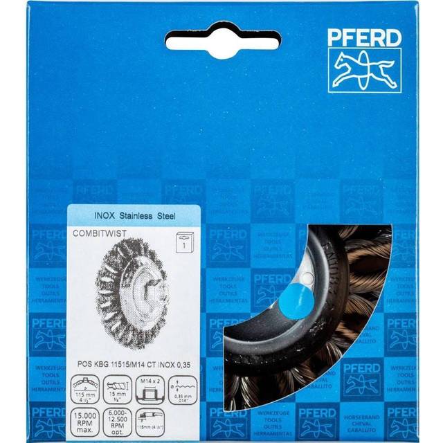 Pferd Brush POS KBG 11515/M14 CT Inox 0,35