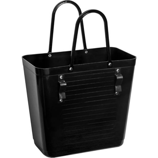 Bag With Bicycle Hooks Tall Recycled Plastic, Black