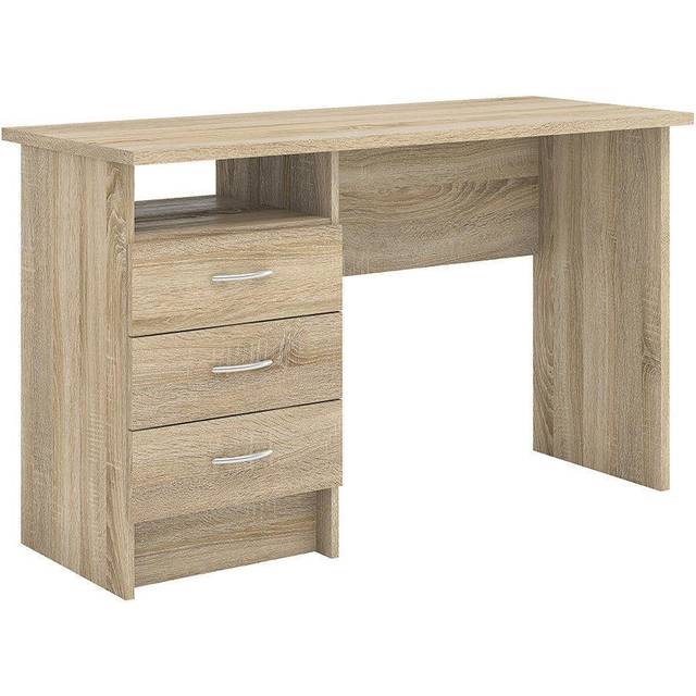 Function Plus Desk 3 Drawers In Oak
