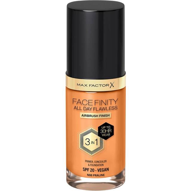 Max Factor Make-Up Ansigt Facefinity All Day Flawless Foundation SPF 20 88 Praline 30 ml