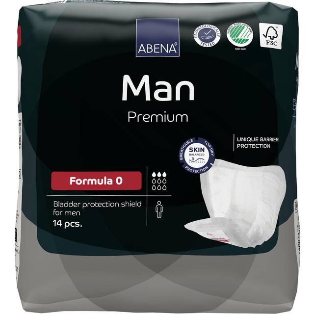 ABENA Man Formula 0 (23x19 cm) 14 st
