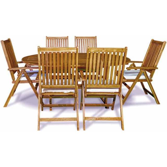 FSC 1 Turnbury 7pc Dining Set - Beige (One Size)