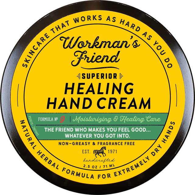 WORKMANS FRIEND Superior Healing Hand cream - Intense Moisturizer - Heals Extremely Dry & cracked Skin - 25 ounce