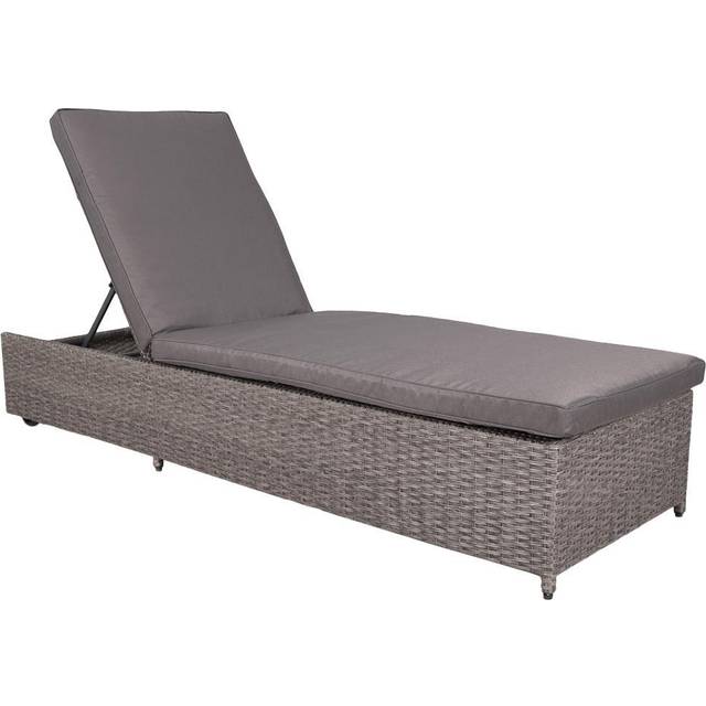 Royalcraft Paris Sunlounger, Grey