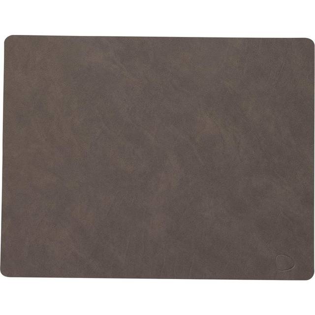 LIND DNA Nupo bordstablett square L Caviar - Brun