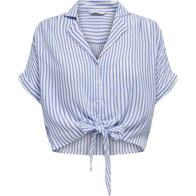 ONLY Damer Onlpaula Life S/S slips skjorta WVN Noos t-shirt