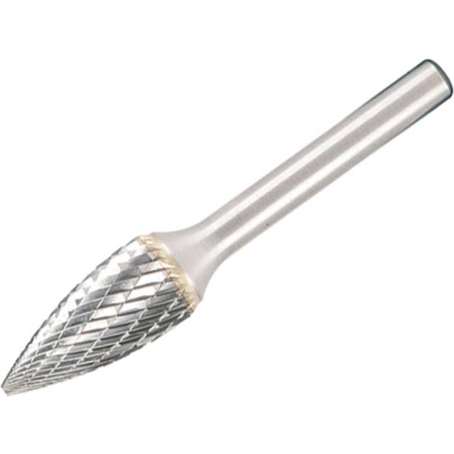 Dormer P813 6.3X3.0MM Carbide Bright Pointed Tree Burr