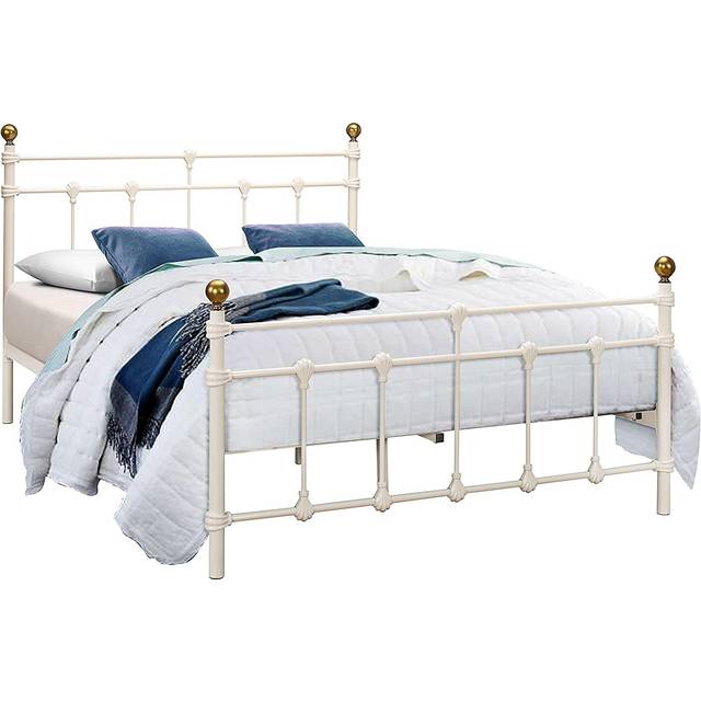 Athens Single Bed - Cream