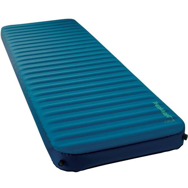 Therm-a-Rest MondoKing 3D självuppblåsande skumcampingmadrass med tvillinglåsventil, stor - 180 x 65 cm