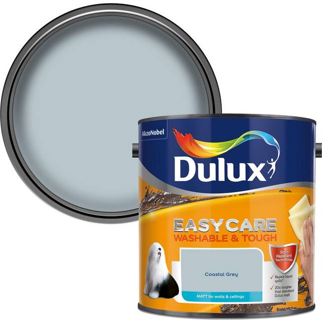 Dulux Easycare Washable and Tough Matt Paint - Coastal Grey