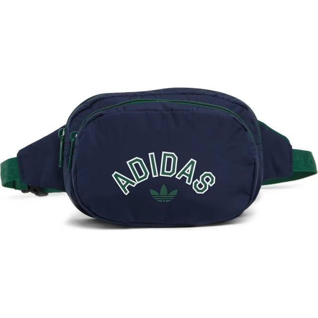 adidas Originals Sport Waist Pack/Travel and Festival Bag, Night Indigo/Dark Green, One Size