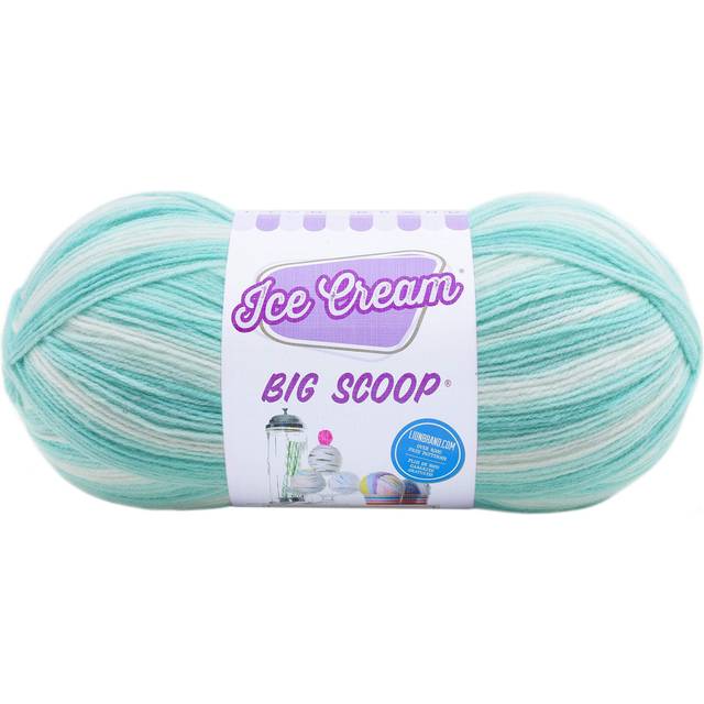 Lion Brand Ice Cream Big Scoop Yarn-Mint 922-208