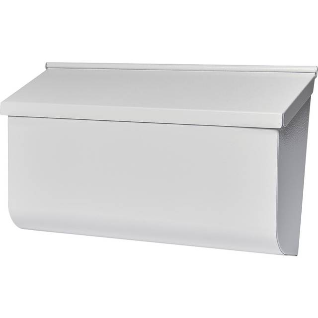 Architectural Mailboxes Woodlands Medium Capacity  Galvanized Steel Wall Mount Mailbox  White