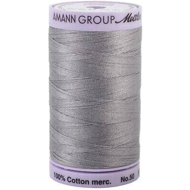 Mettler Silk Finish Cotton Thread 50wt 547yd-Rain Cloud 9104-322