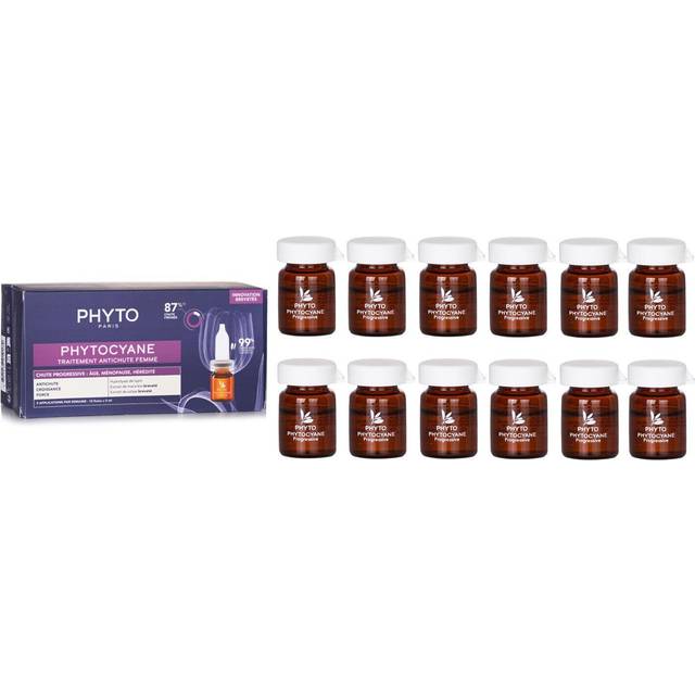 Phyto Fytocyana progressiv fallbehandling dam 12 x 5 ml