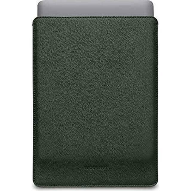 Woolnut Leather Sleeve -fodral 13" MacBook Pro & Air, grön